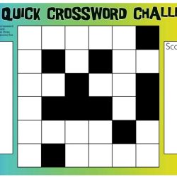 Crossword corrected clues