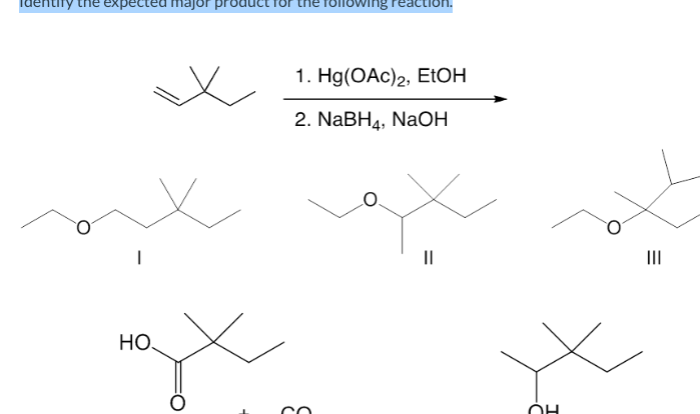 Expected major reaction following iv iii ii transcribed text show